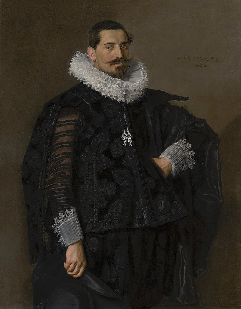 Portrait of Jacob Pietersz. Olycan (1596-1638) - Frans Hals