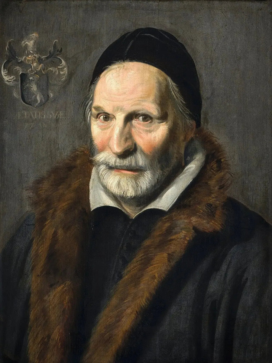 Portrait of Jacobus Zaffius - Frans Hals