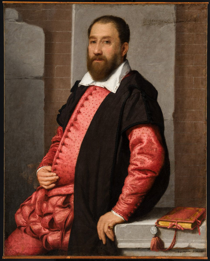 Portrait of Jacopo Foscarini - Giovanni Battista Moroni