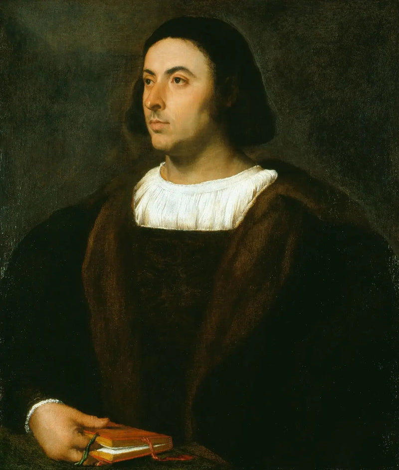 Portrait of Jacopo Sannazaro - Titian