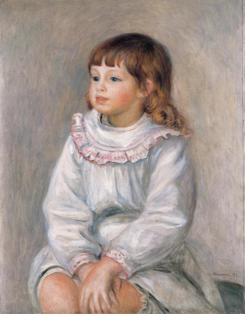 Portrait of Jacques Gallimard - Pierre-Auguste Renoir