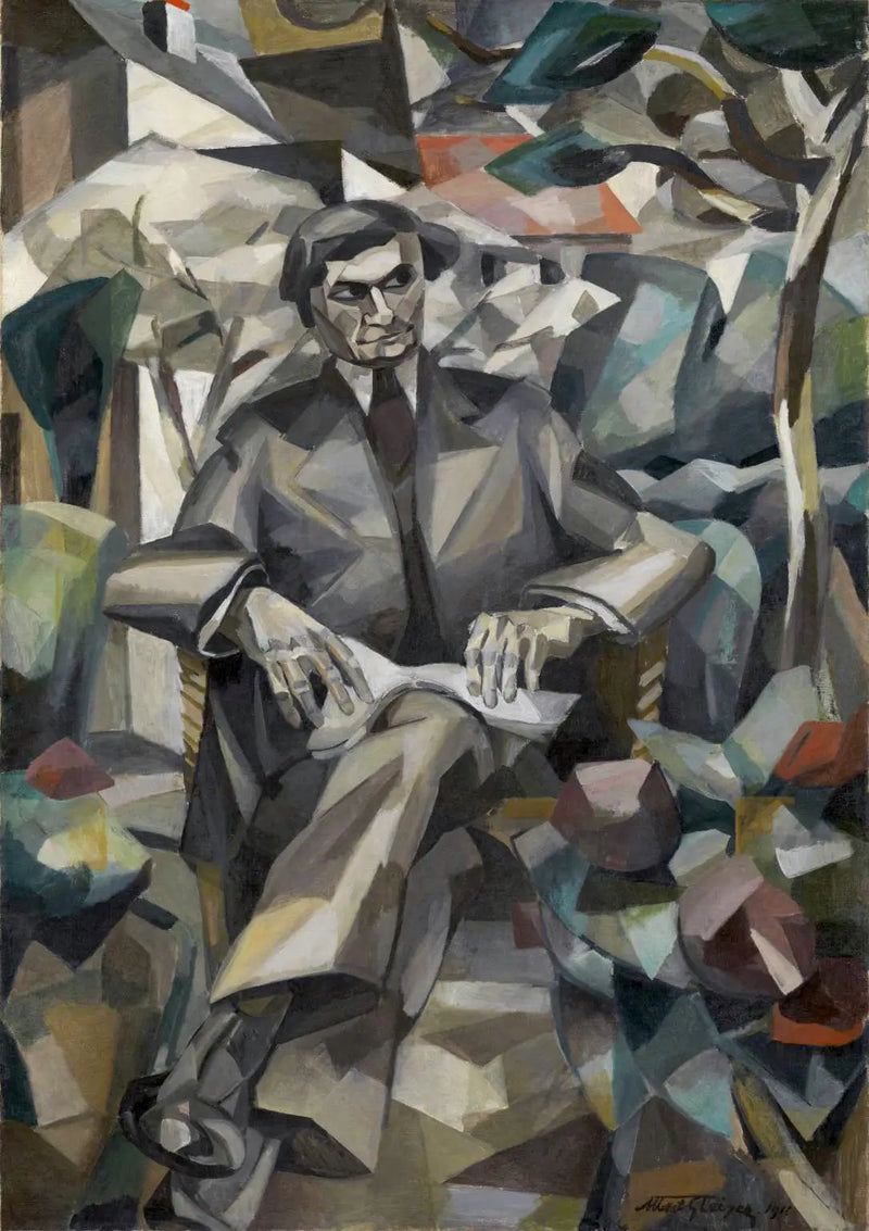 Portrait of Jacques Nayral - Albert Gleizes