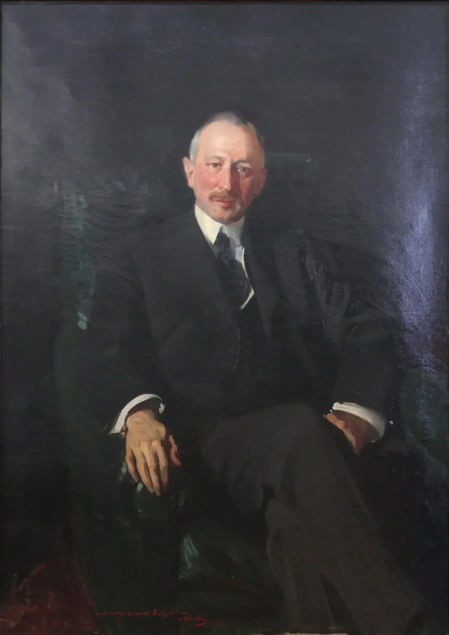 Portrait of Jacques Seligmann - Joaquín Sorolla