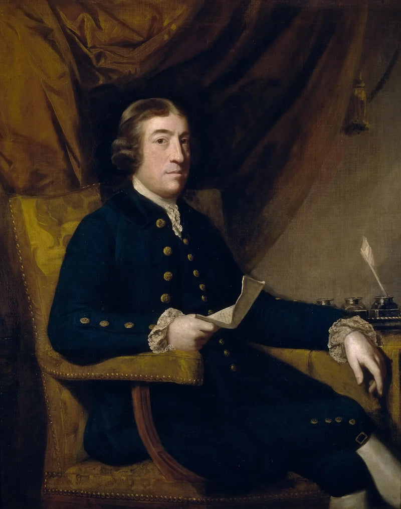 Portrait of James Bourdieu - Joshua Reynolds