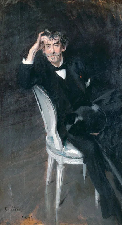 Portrait of James McNeill Whistler - Giovanni Boldini