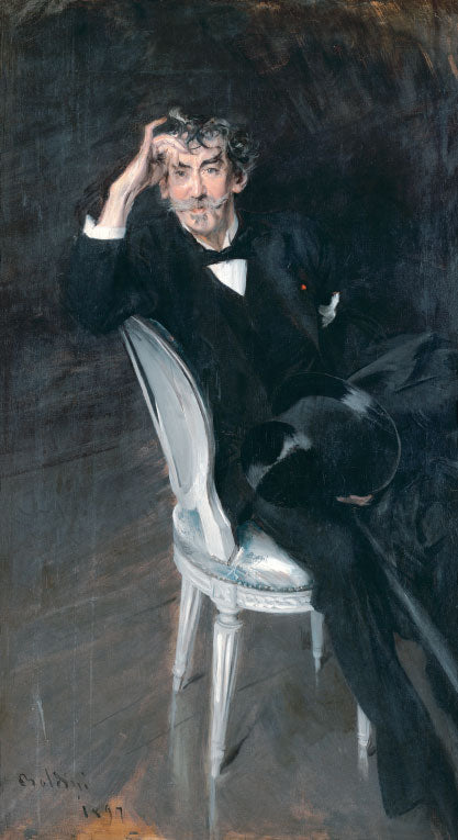 Portrait de James McNeill Whistler - Giovanni Boldini - Alpha Reproduction