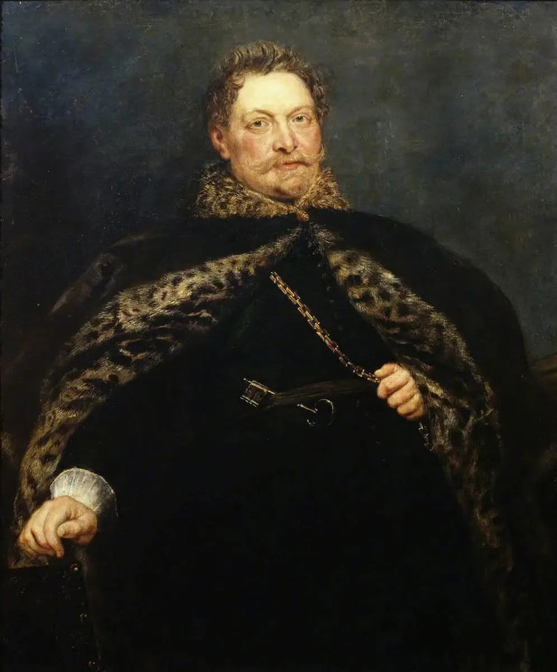 Portrait of Jan van Montfort (1596-1649) - Peter Paul Rubens