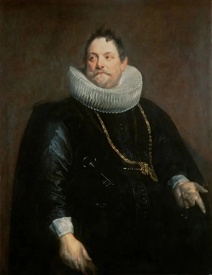 Portrait of Jan van Montfort - Antoine van Dyck
