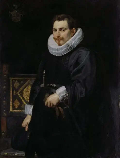 Portrait of Jan Vermoelen (1589-1656), Supreme Commander of the Spanish Fleet, 1616 - Peter Paul Rubens
