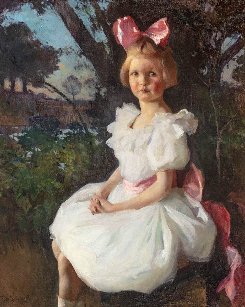 Portrait of Jane Shattuck - Frank Weston Benson