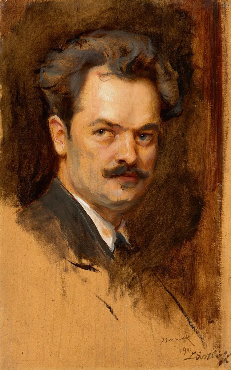 Portrait of János Fadrusz - Philip de László