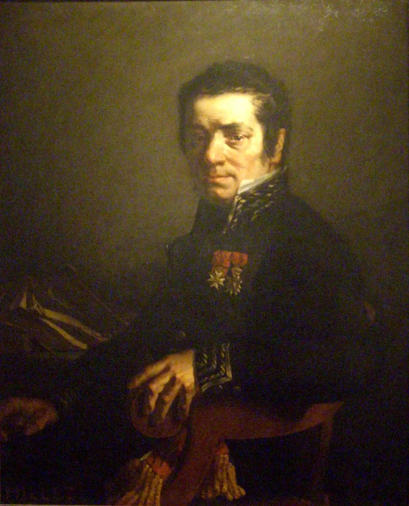 Portrait of Javain, Mayor of Cherbourg from 1830 to 1833) - Jean-François Millet