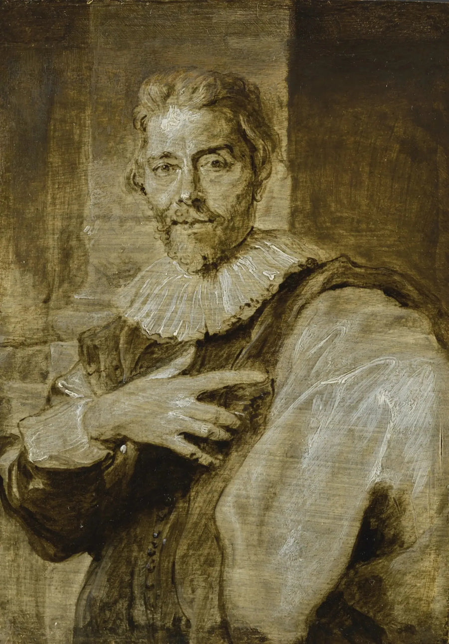 Portrait of Jean-Baptiste Barbé (1578-1649) - Antoine van Dyck
