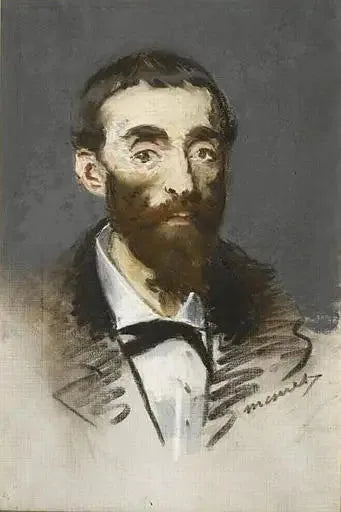 Portrait of Jean de Cabanes, known as Cabaner, musician - Édouard Manet