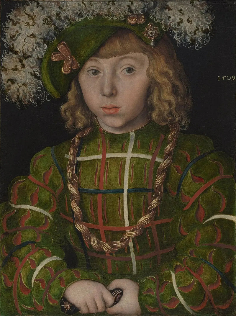 Portrait of John Frederick I of Saxony - Lucas Cranach the Elder