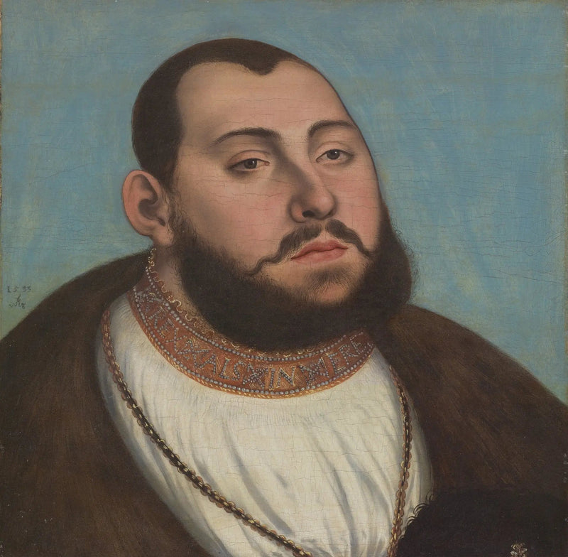 Portrait of Jean Frédéric the Magnanimous, Elector and Duke of Saxony - Lucas Cranach the Elder
