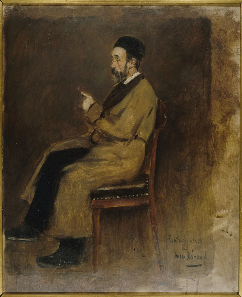 Portrait of Jean-Jacques Weiss (1827-1891), rédacteur au 