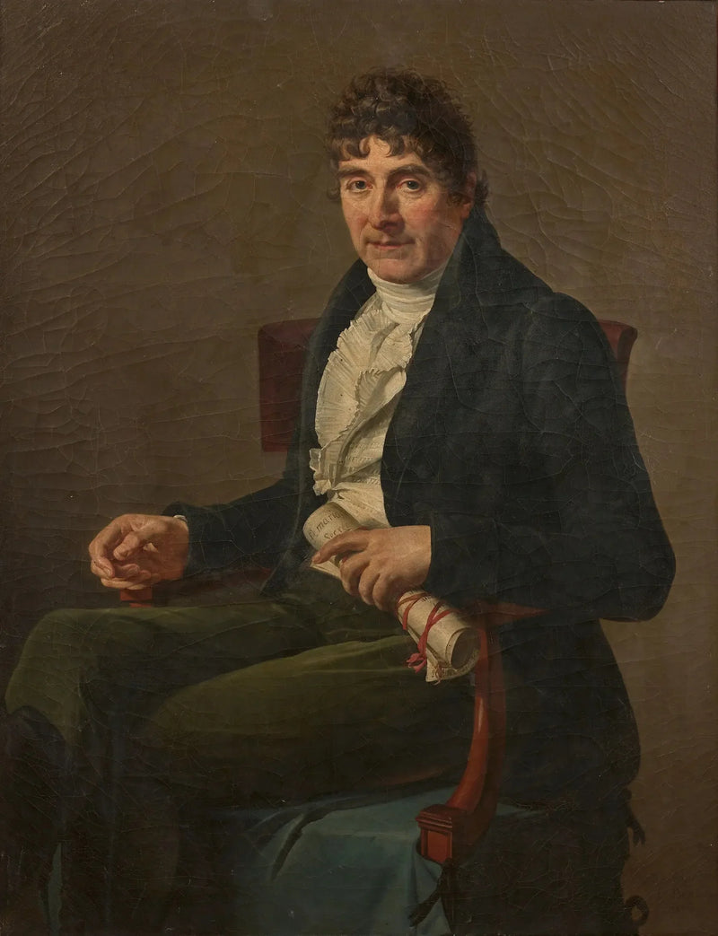 Portrait of Jean-Louis Brousse-Desfaucherets - Marie-Guillemine Benoist