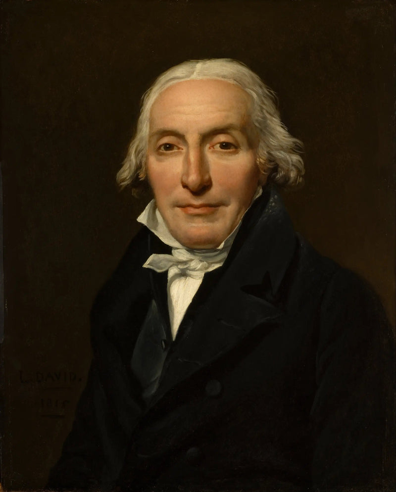 Portrait of Jean-Pierre Delahaye - Jacques-Louis David