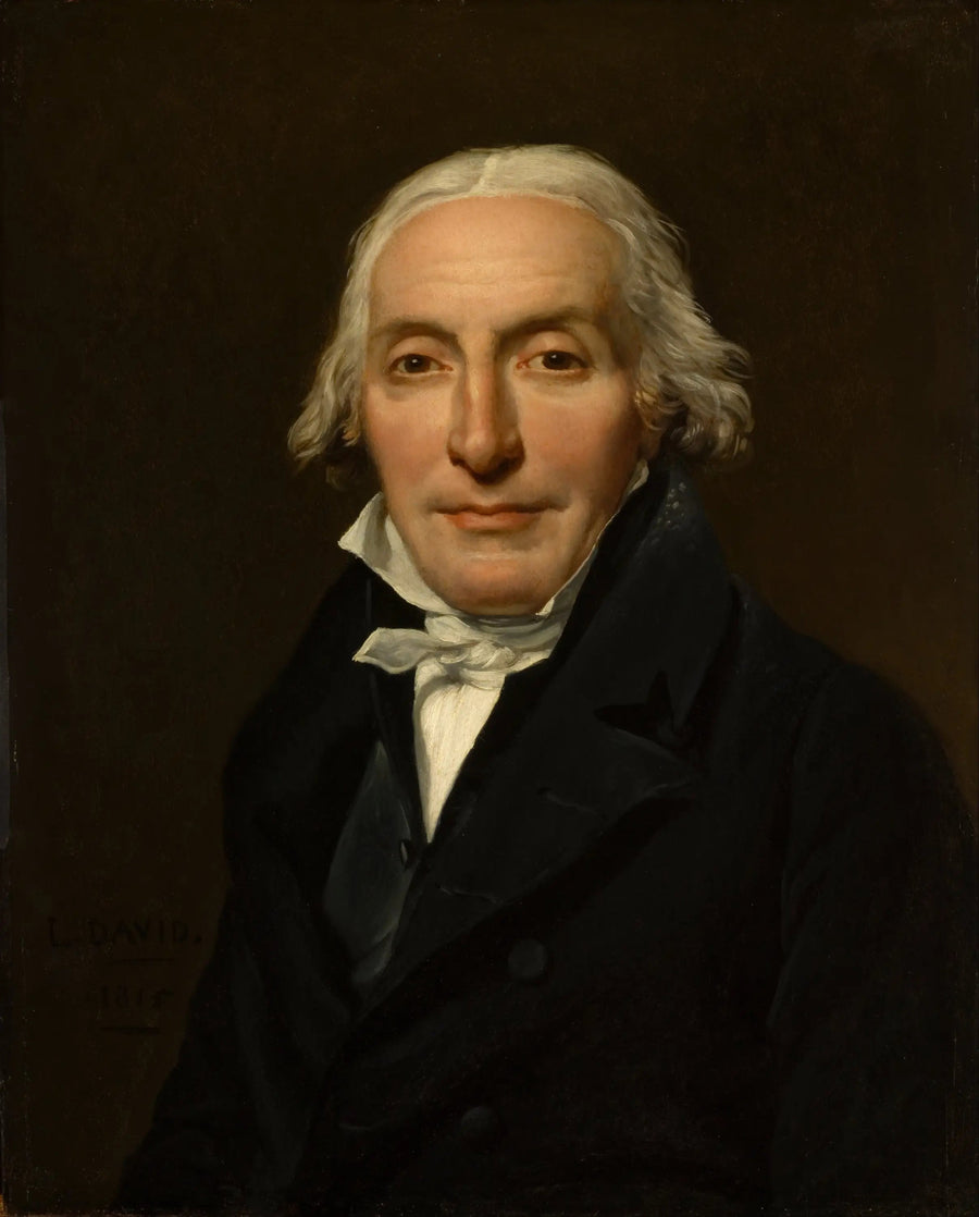 Portrait of Jean-Pierre Delahaye - Jacques-Louis David