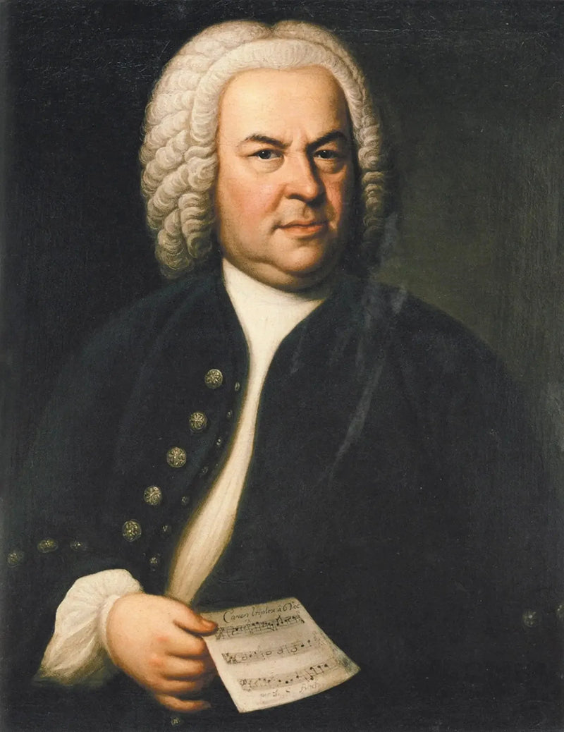 Portrait of Jean-Sébastien Bach - Elias Gottlob Haussmann