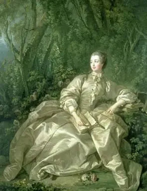 Portrait of Jeanne-Antoinette Poisson, Marquise de Pompadour - François Boucher