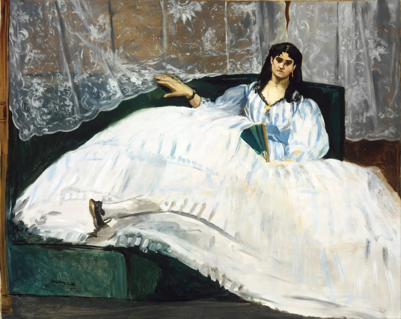 Portrait of Jeanne Duval - Édouard Manet