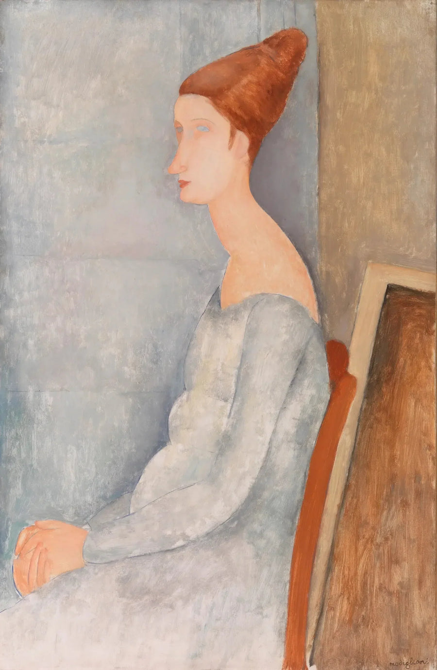 Portrait of Jeanne Hébuterne - Amedeo Modigliani