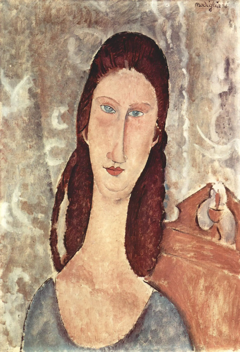 Portrait of Jeanne Hébuterne - Amedeo Modigliani