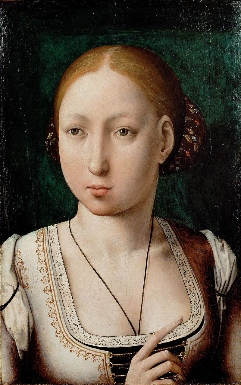 Portrait of Jeanne la Folle - Juan de Flandes