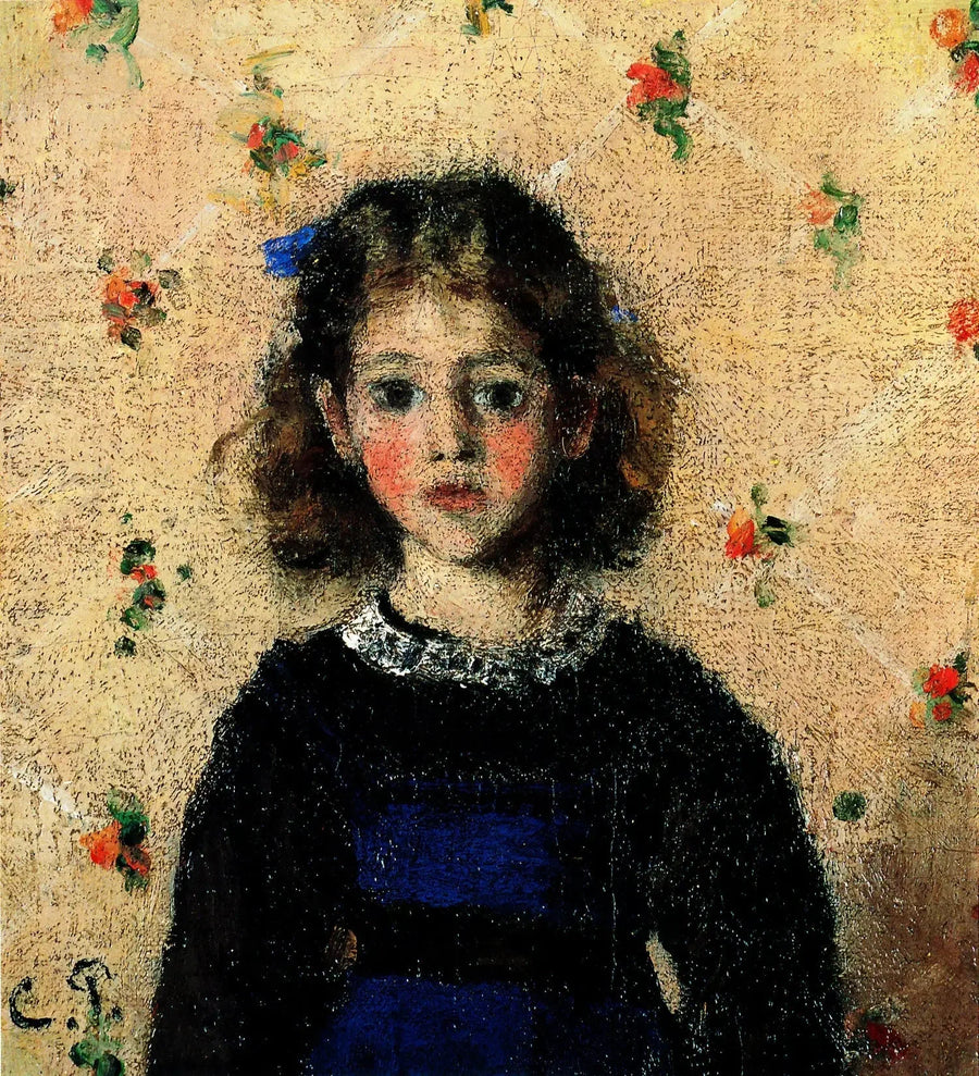Portrait of Jeanne Pissarro called Minette - Camille Pissarro