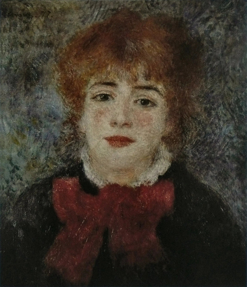 Portrait of Jeanne Samary - Pierre-Auguste Renoir