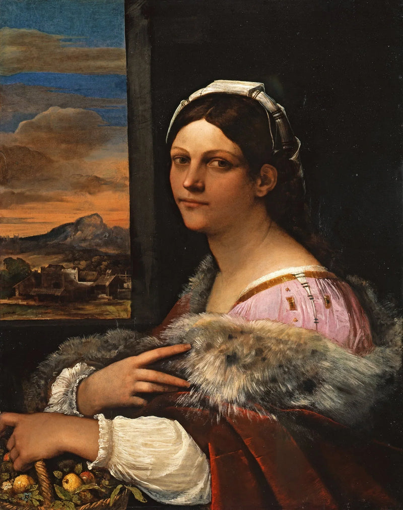 Portrait of a Young Lady - Sebastiano del Piombo