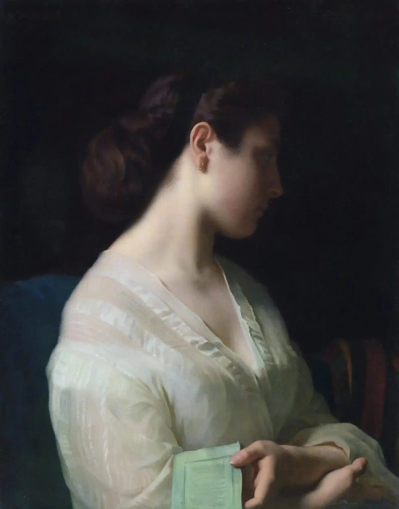 Portrait of a Young Girl - Hippolyte Flandrin