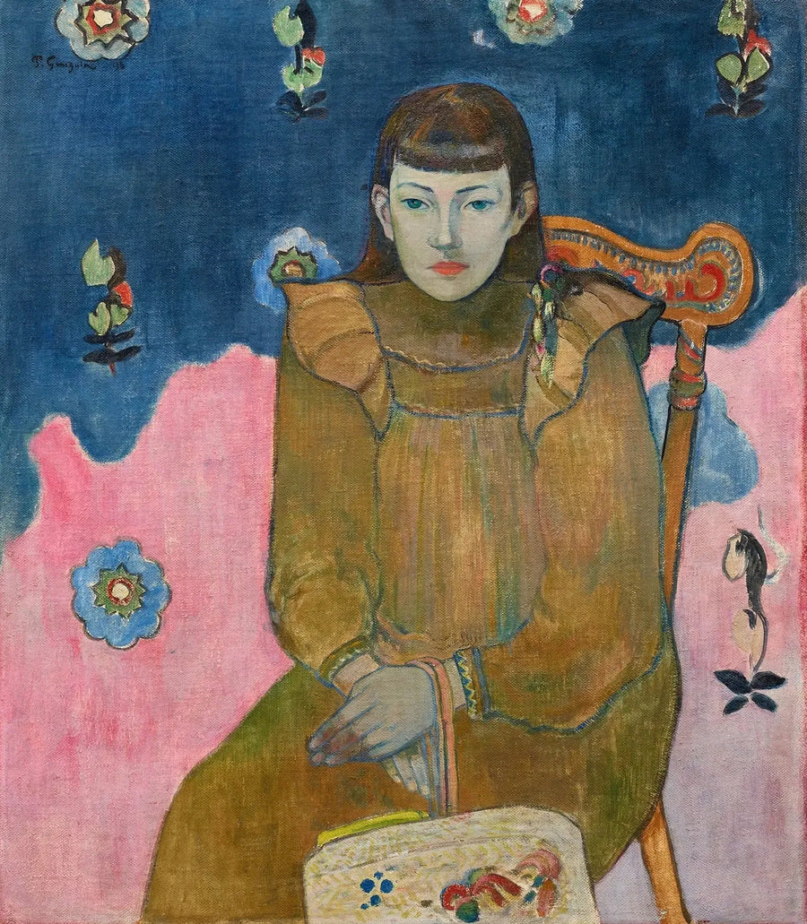 Portrait of a Young Girl Vaité Goupil - Paul Gauguin