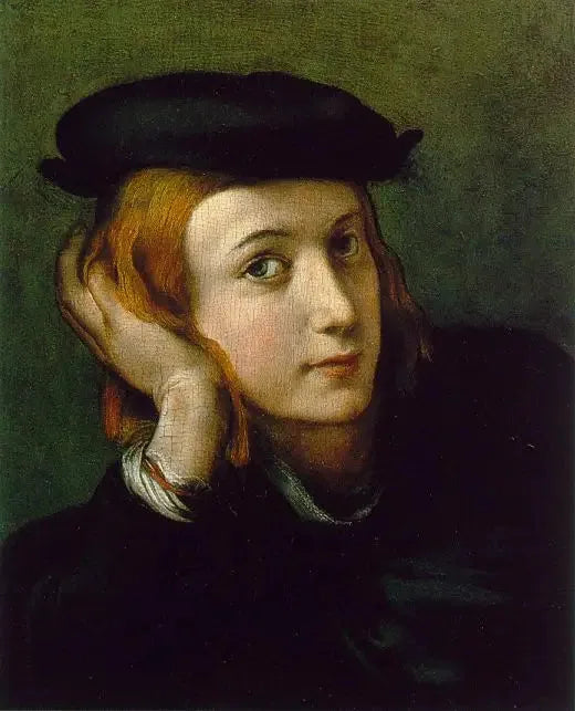 Portrait of a Young Man - Antonio da Correggio