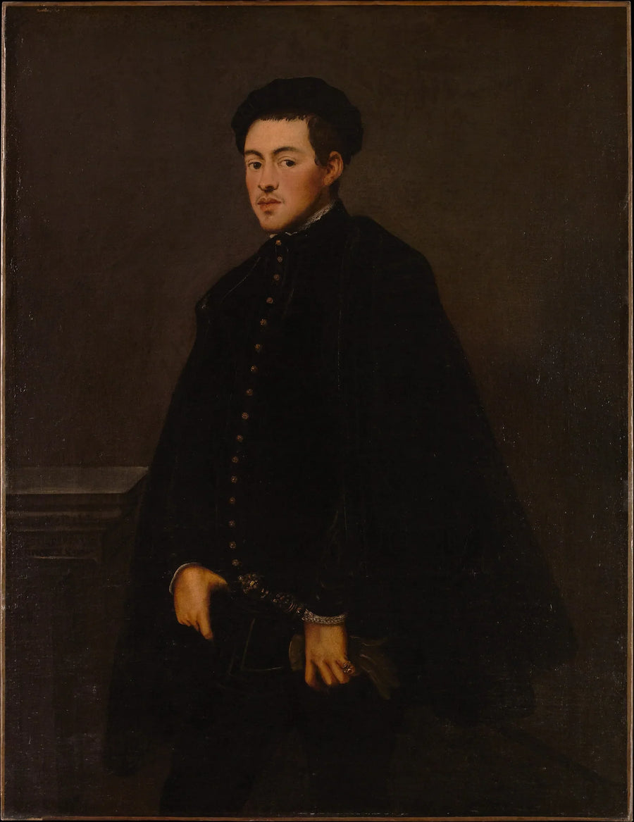 Portrait of a Young Man - Jacopo Tintoretto