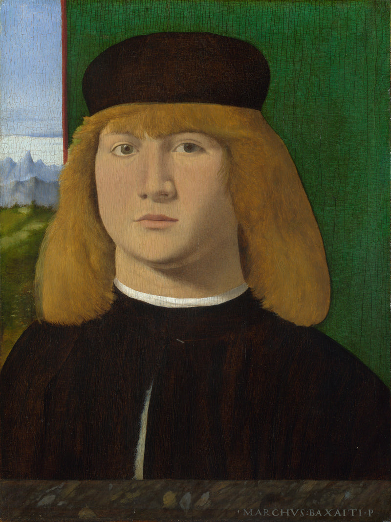 Portrait of a Young Man - Marco Basaiti