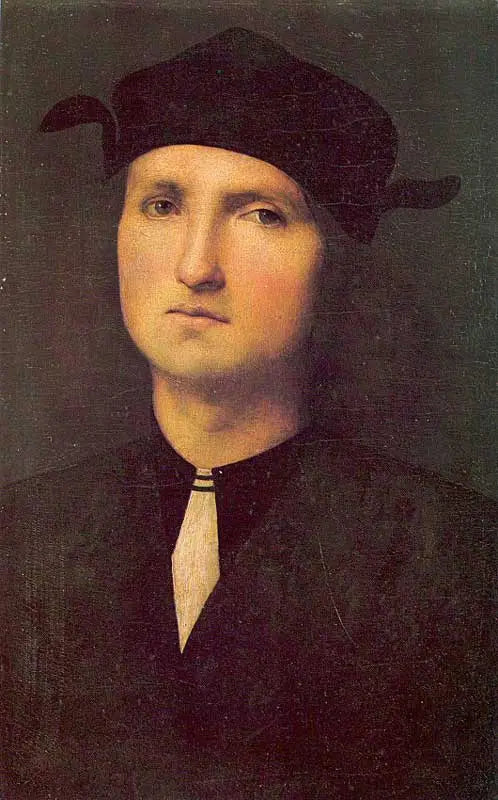 Portrait of a Young Man - Pietro Perugino