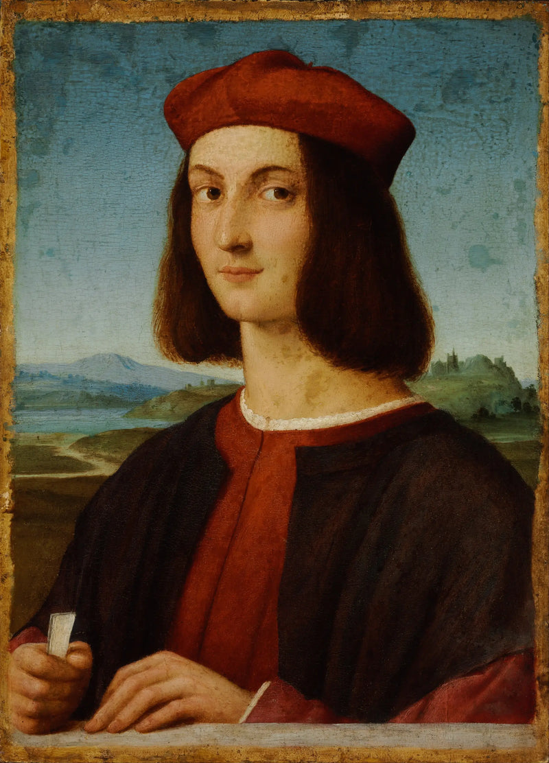Portrait of a Young Man - Raphael Sanzio