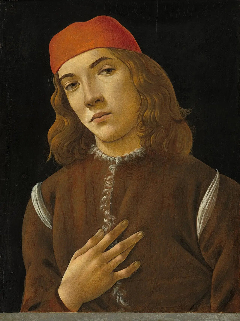 Portrait of a Young Man - Sandro Botticelli