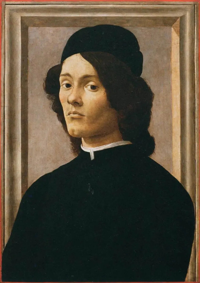 Portrait of a Young Man - Sandro Botticelli
