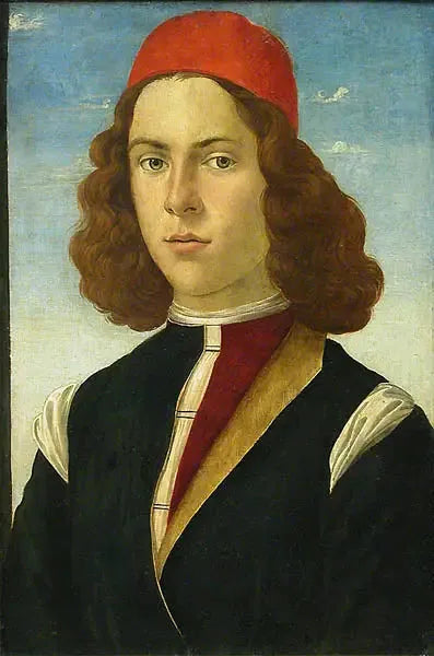 Portrait of a Young Man - Sandro Botticelli