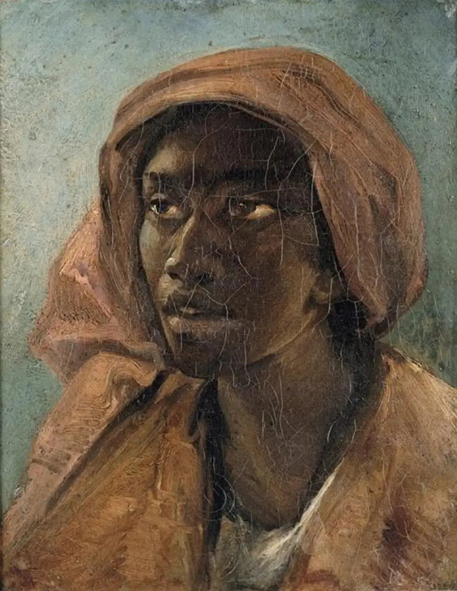 Portrait of a Young Mixed-Race Woman - Théodore Géricault