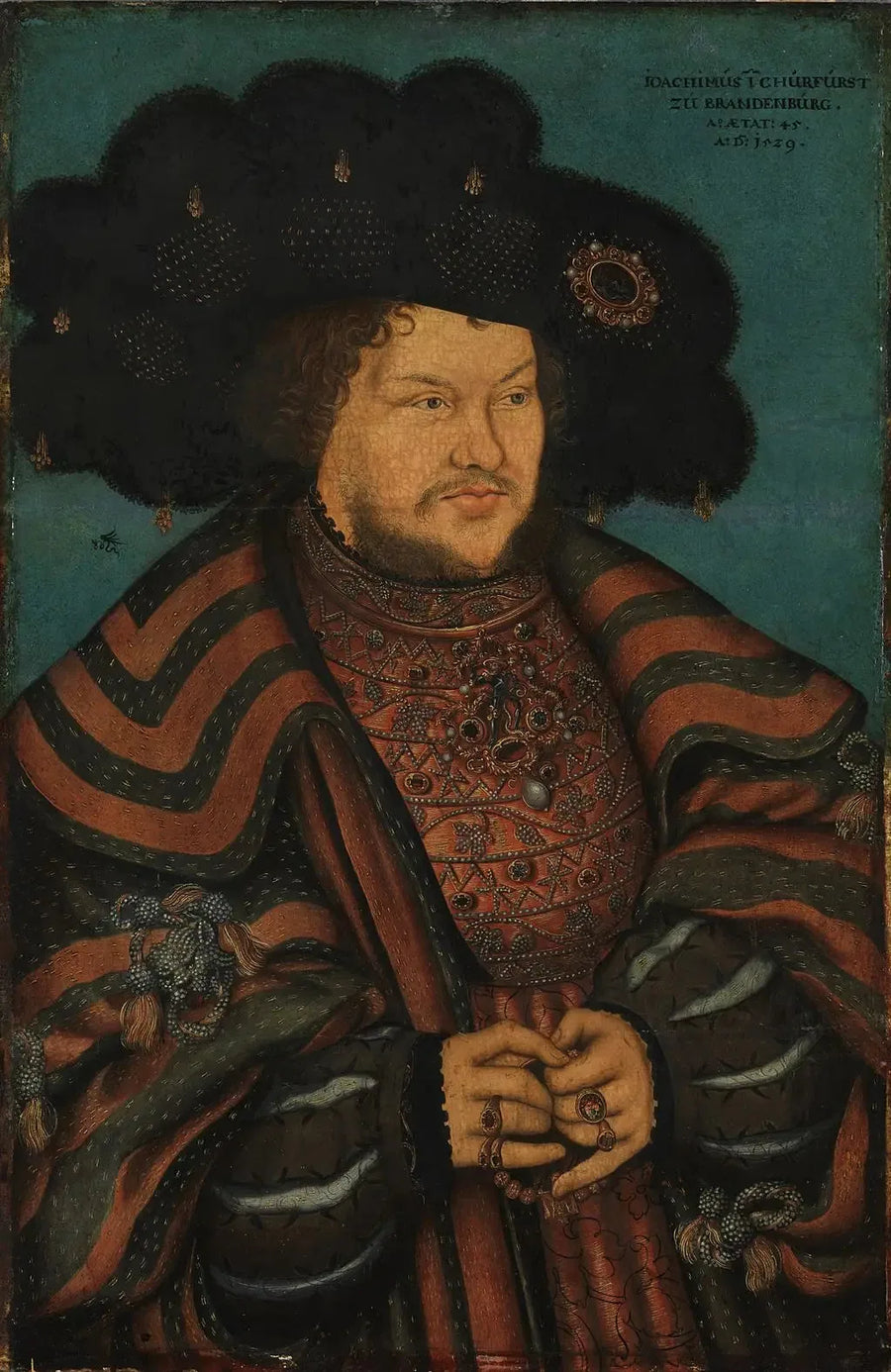 Portrait of Joachim I. Nestor, Elector of Brandenburg - Lucas Cranach the Elder