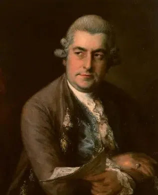 Portrait of Johann Christian Bach (1735-1782) - Thomas Gainsborough