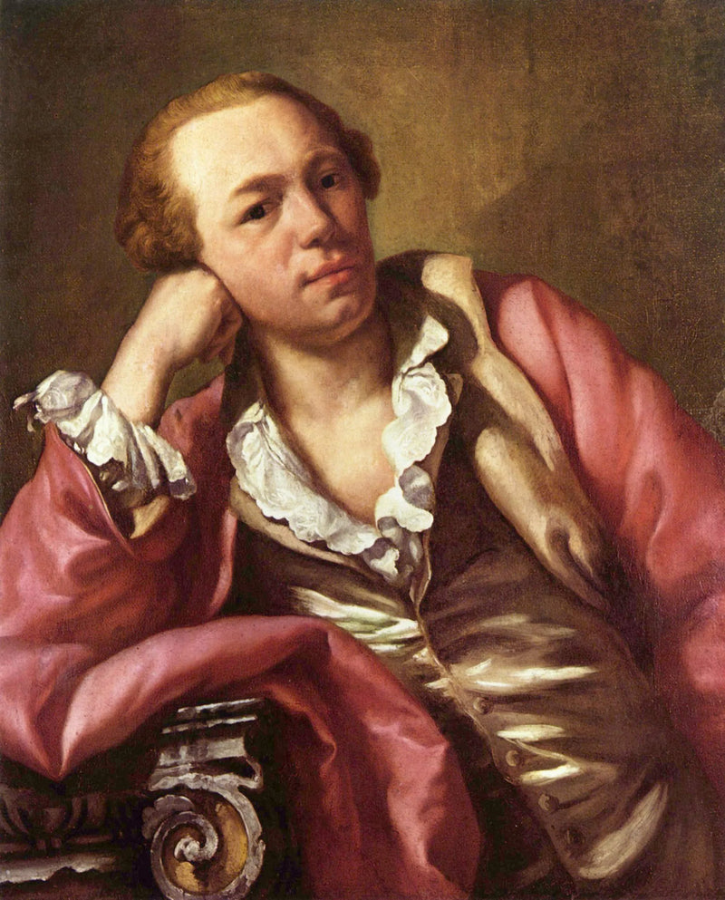 Portrait of Johann Dietrich Heumann (1724-1774) - Anton Raphael Mengs