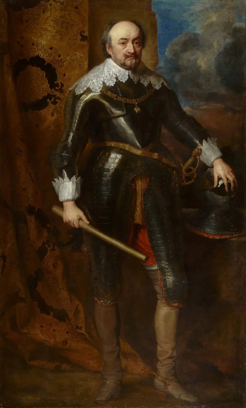 Portrait of Johann VIII, Count of Nassau-Siegen - Antoine van Dyck
