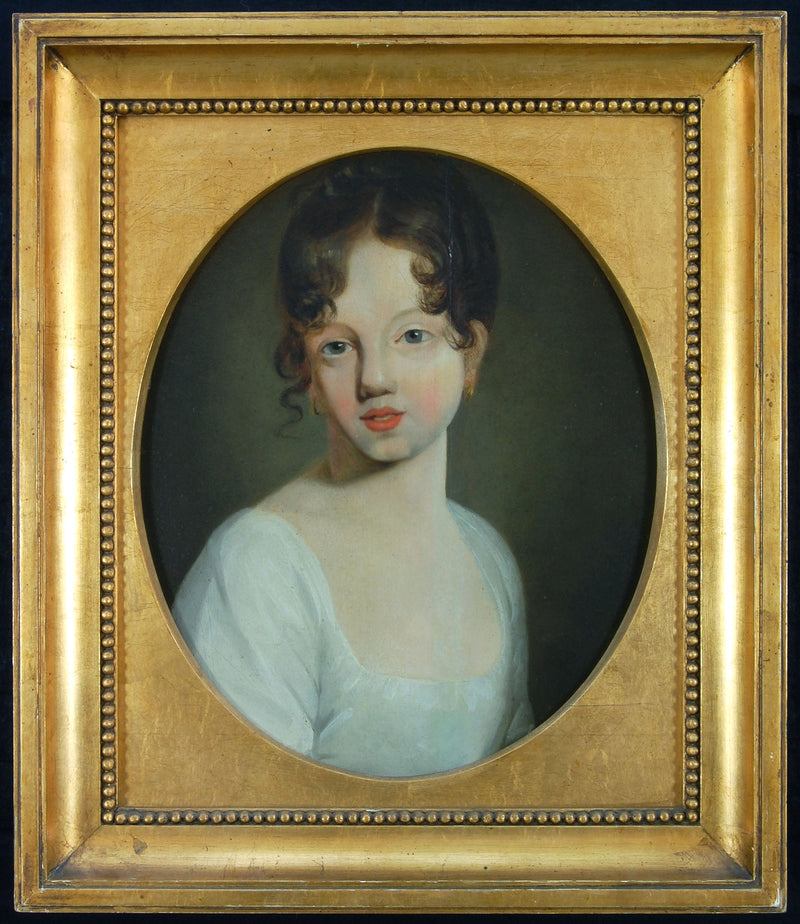 Portrait of Johanna Maria Verbeek at the age of 12 - Ary Scheffer