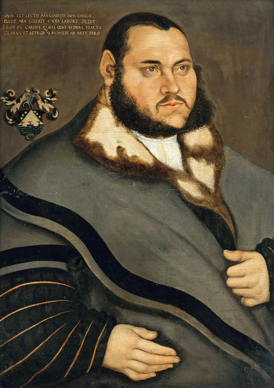 Portrait of Johannes Carion - Lucas Cranach the Elder